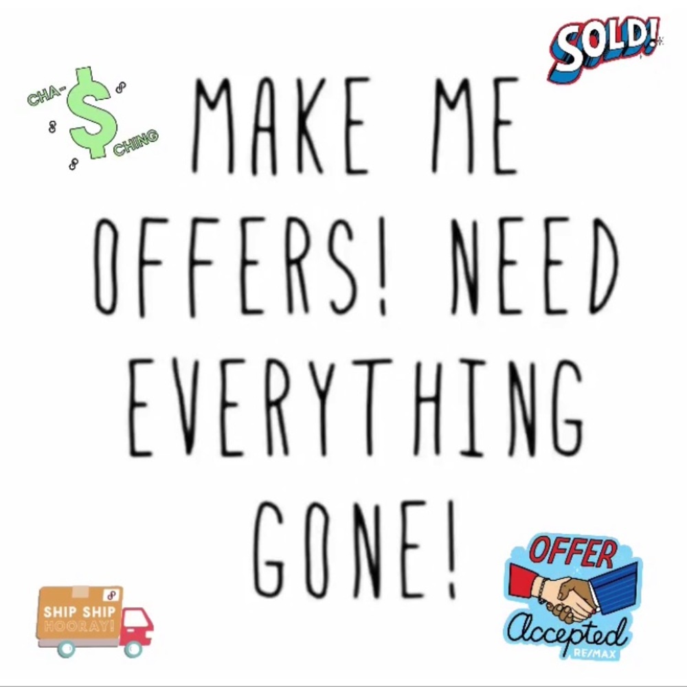 Make me an offer! Will accept within reason! 😁